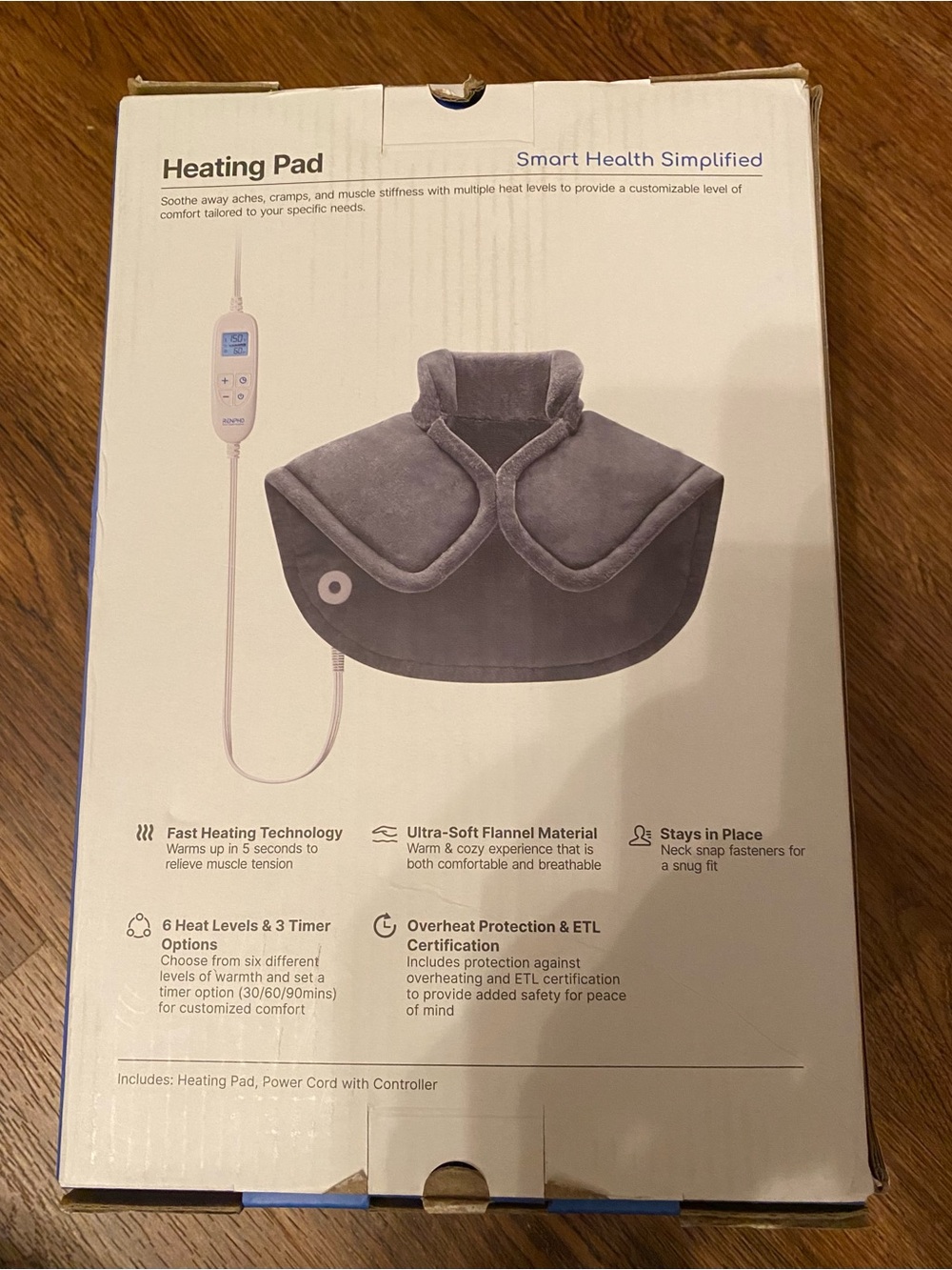 NIB - RENPHO Heating Pad - Picture 2 of 5